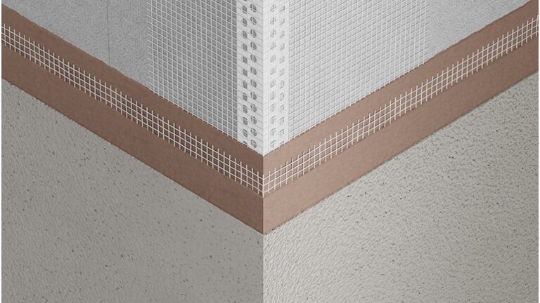 Kunststoff Kantenprofil netzförmig